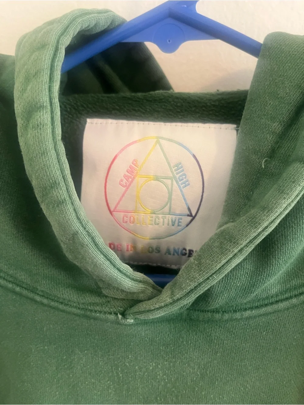 Camp High Green Hoodie